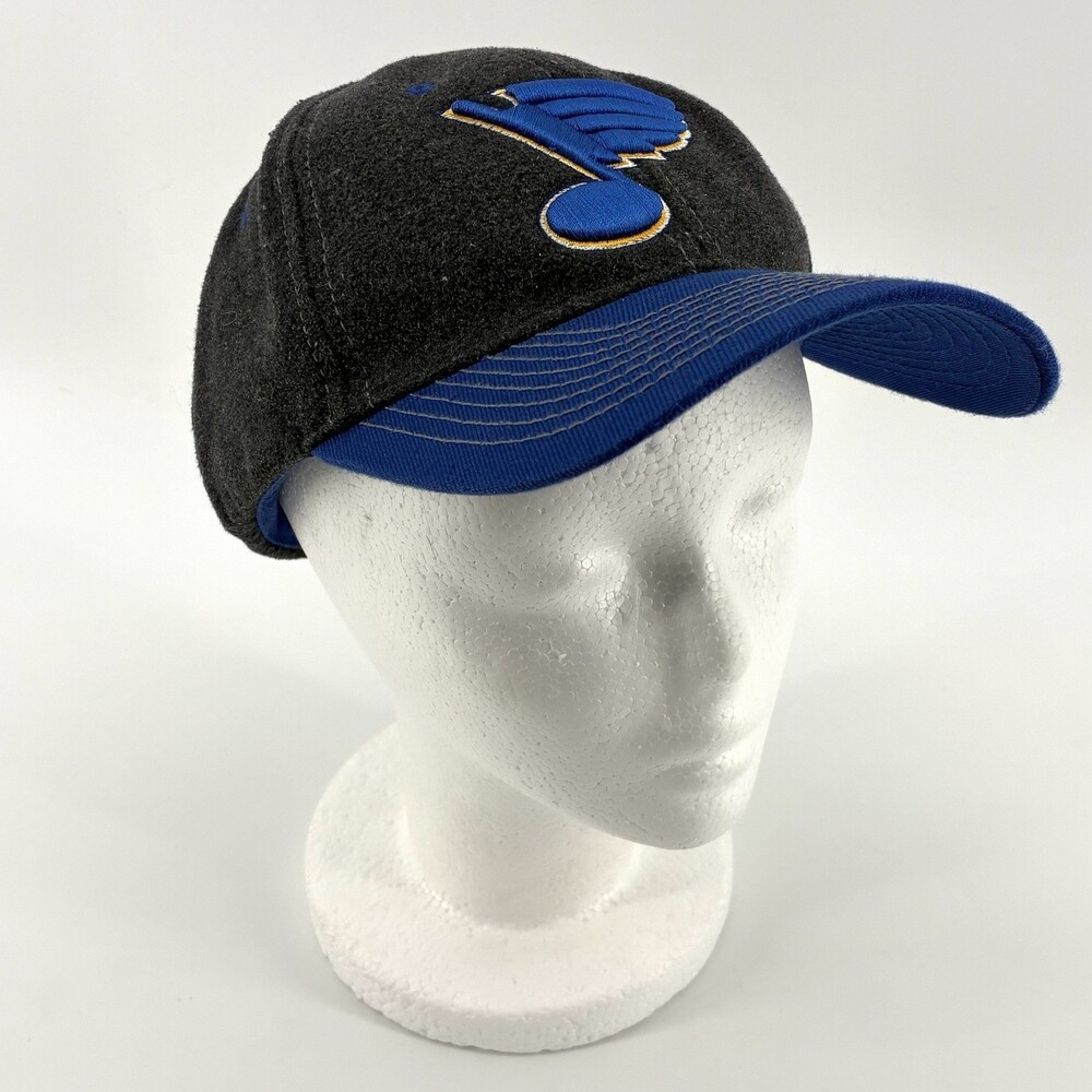 St Louis Blues Zephyr NHL Wool Snapback Hat Two-Tone Vintage Hockey (W9)